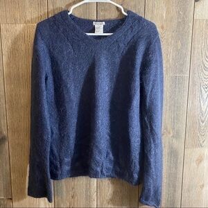 Willi Smith Mohair Blend V Neck Sweater Size Small